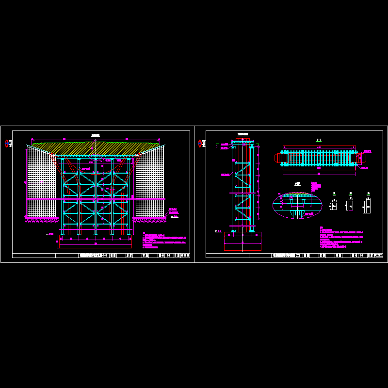 引桥盖梁支架图.dwg