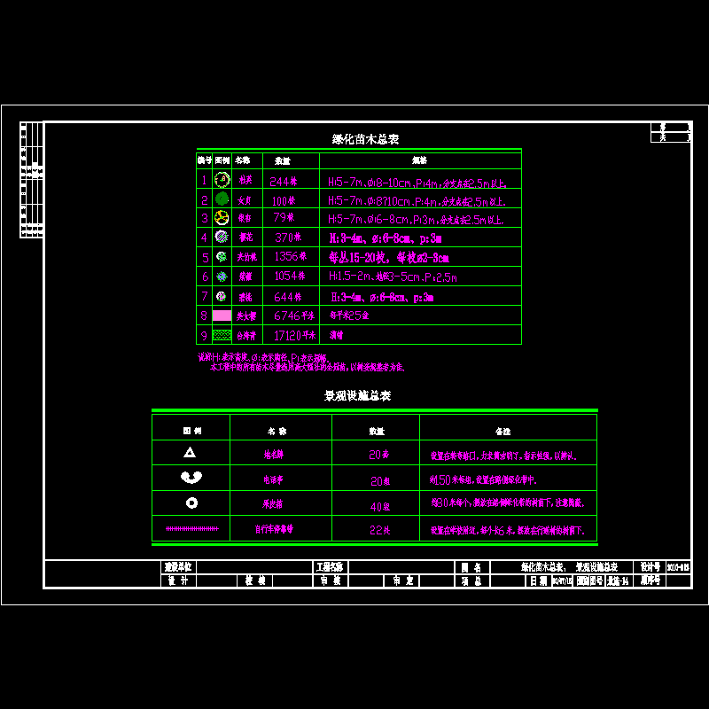工程量表.dwg