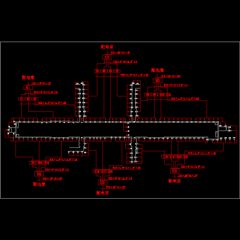 出入口降水井布置图.dwg