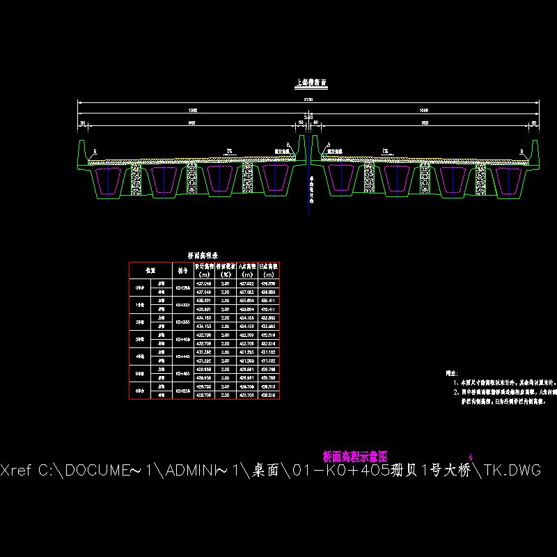 05-桥面高程示意图.dwg