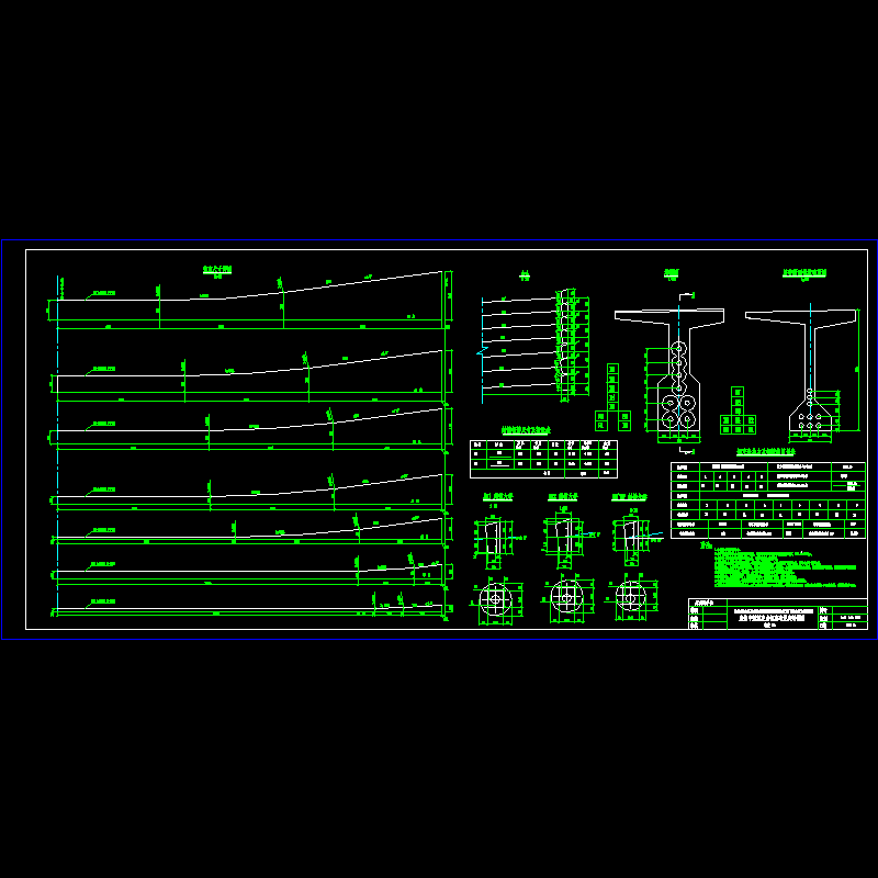 32米直线中梁钢束布置封锚图(10).dwg