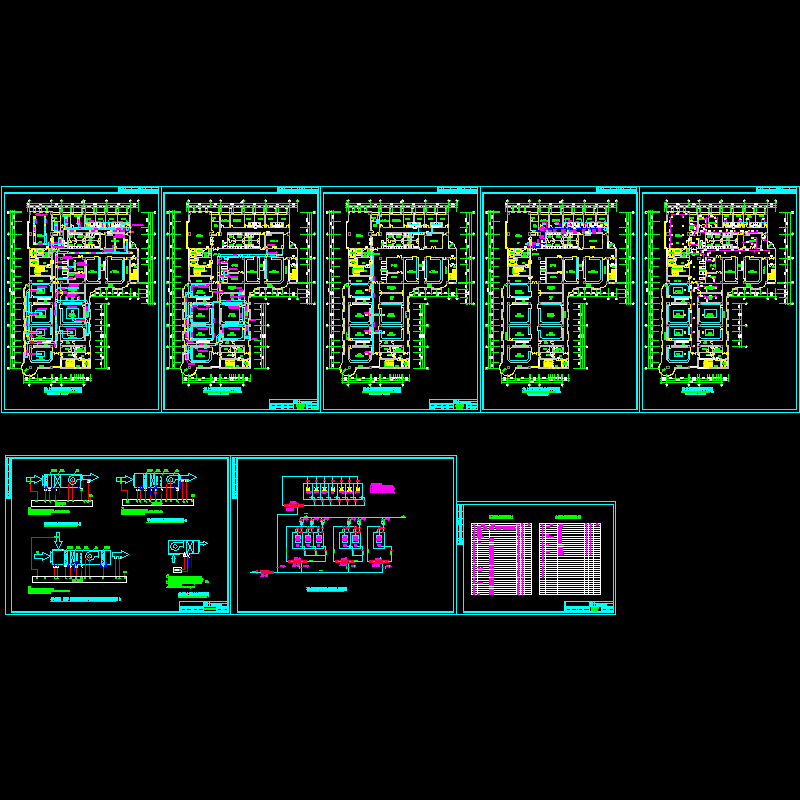 外科大楼手术层空调施工图-1.dwg