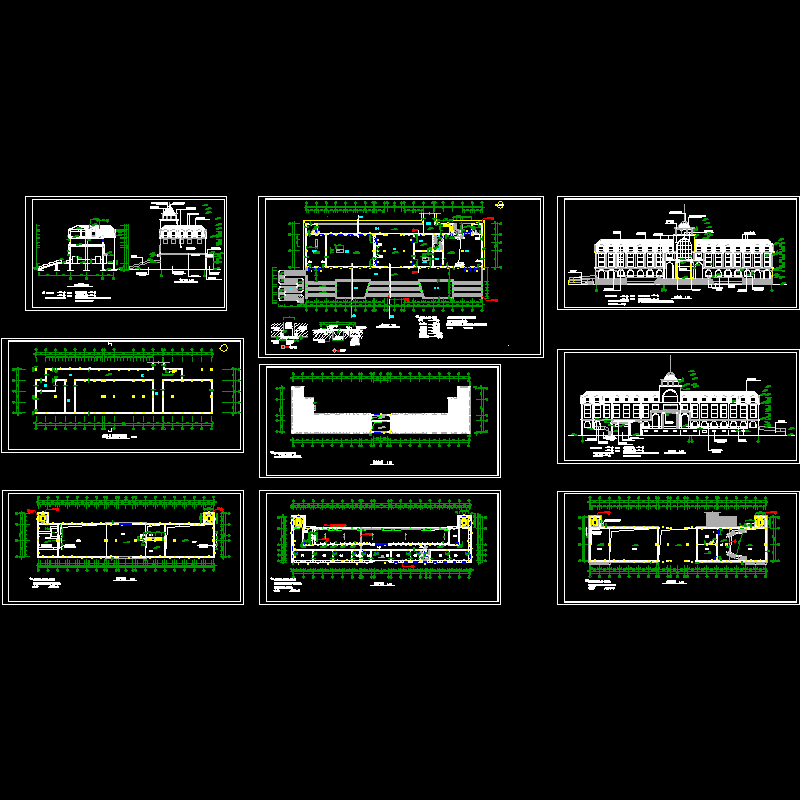 殡仪馆建筑设计图 - 1