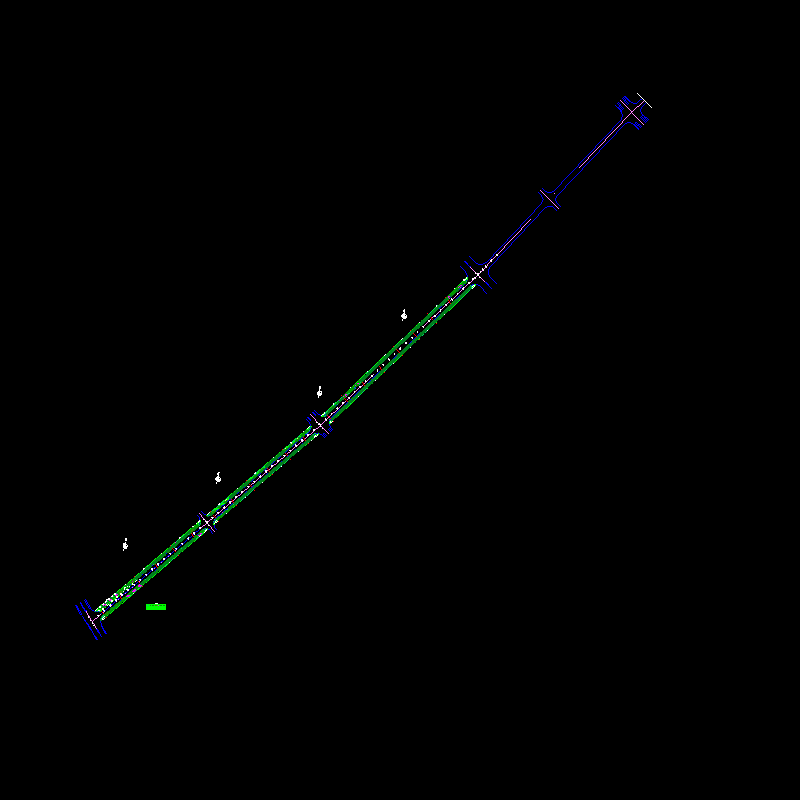 道路绿化CAD施工图纸.dwg