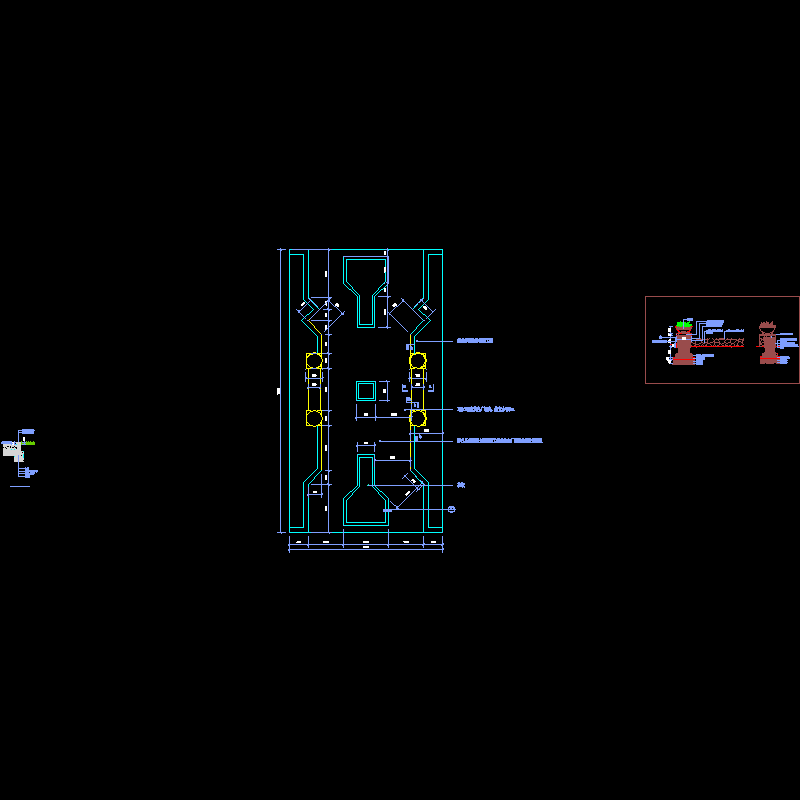 花坛剖面图 - 1
