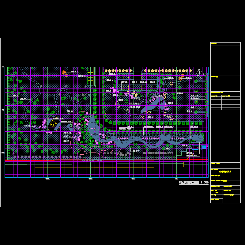 l-e-01区植物配置图.dwg