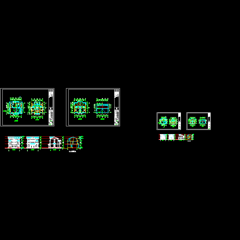 郑州联排平面图.dwg