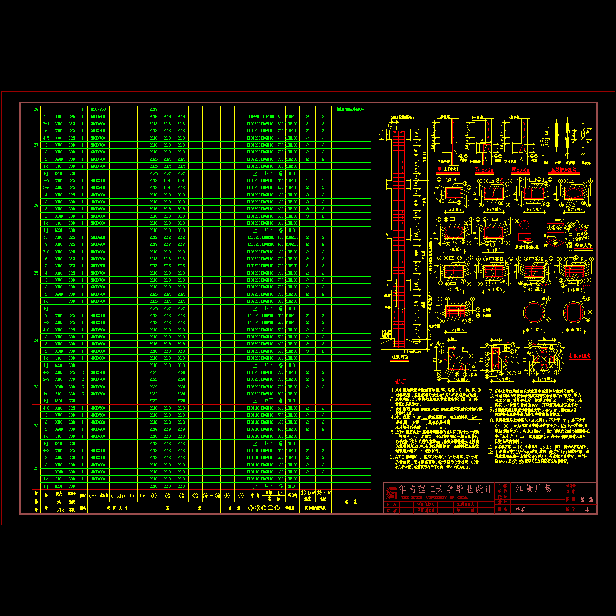 柱表.dwg