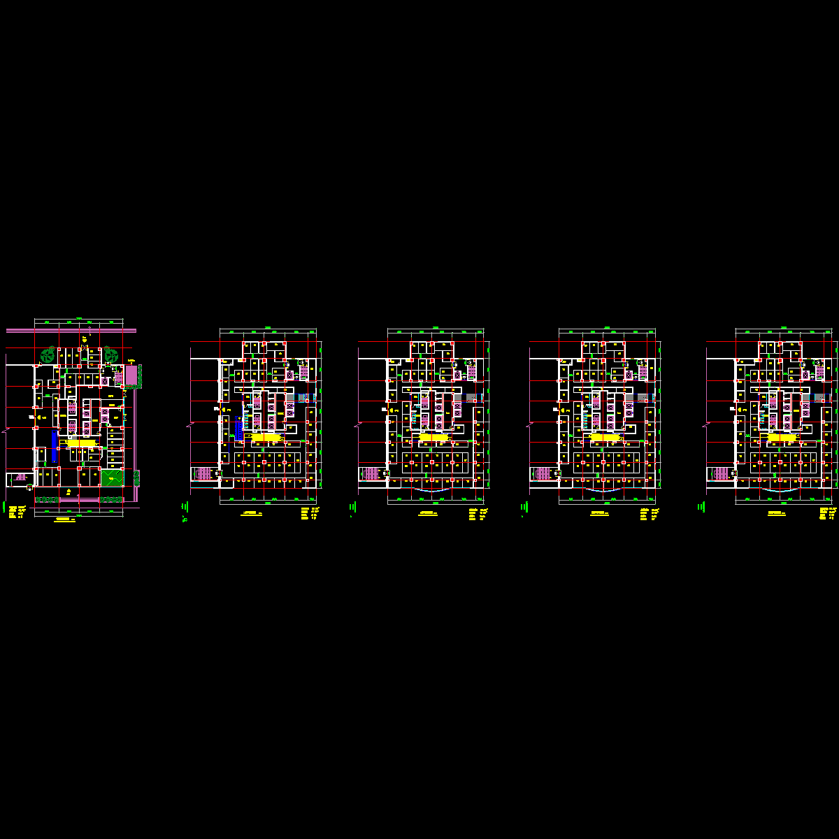 商业综合体建筑设计方案文本(CAD).dwg