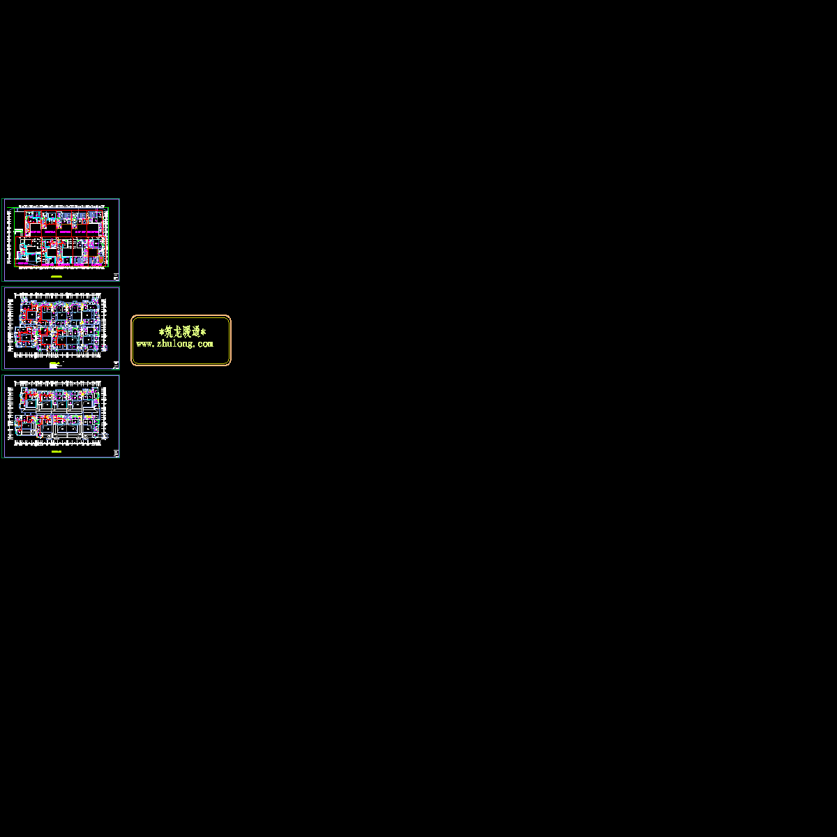 3#法式合院暖通5个户型.dwg