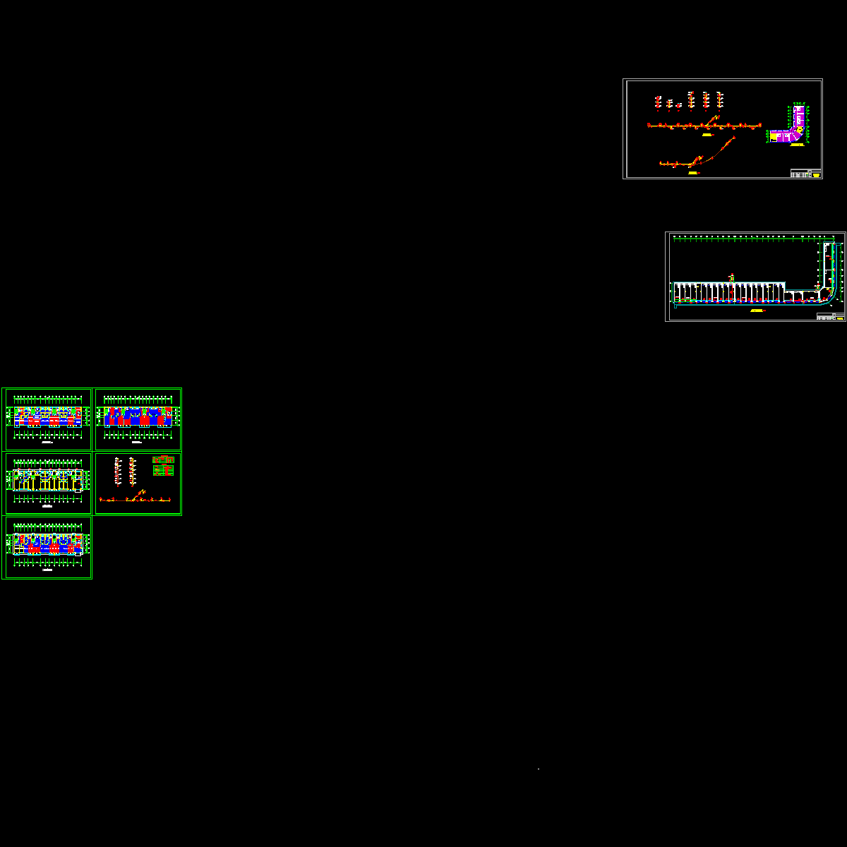 6层住宅楼地暖设计CAD施工图纸.dwg