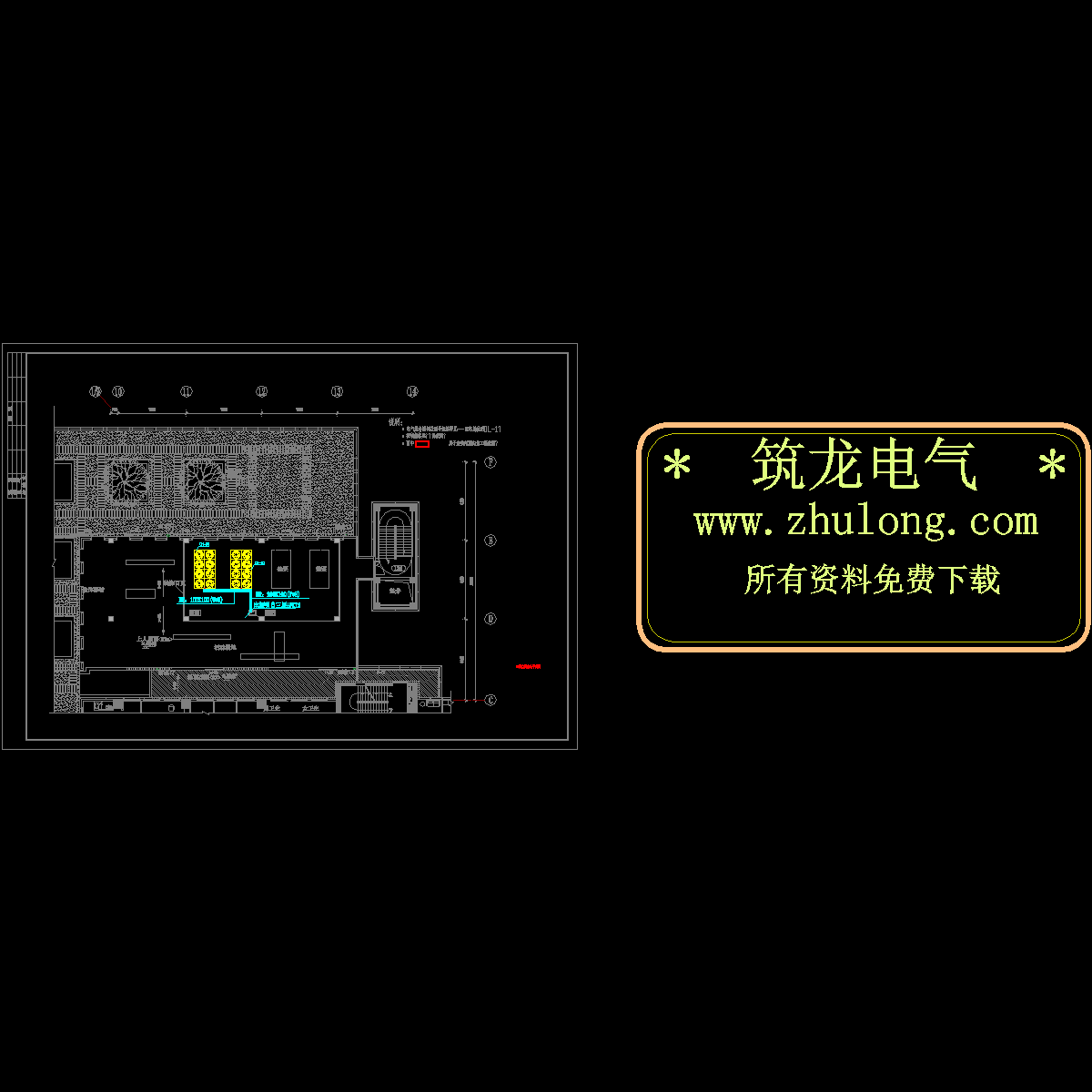 dl-19三层空调配电平面图.dwg