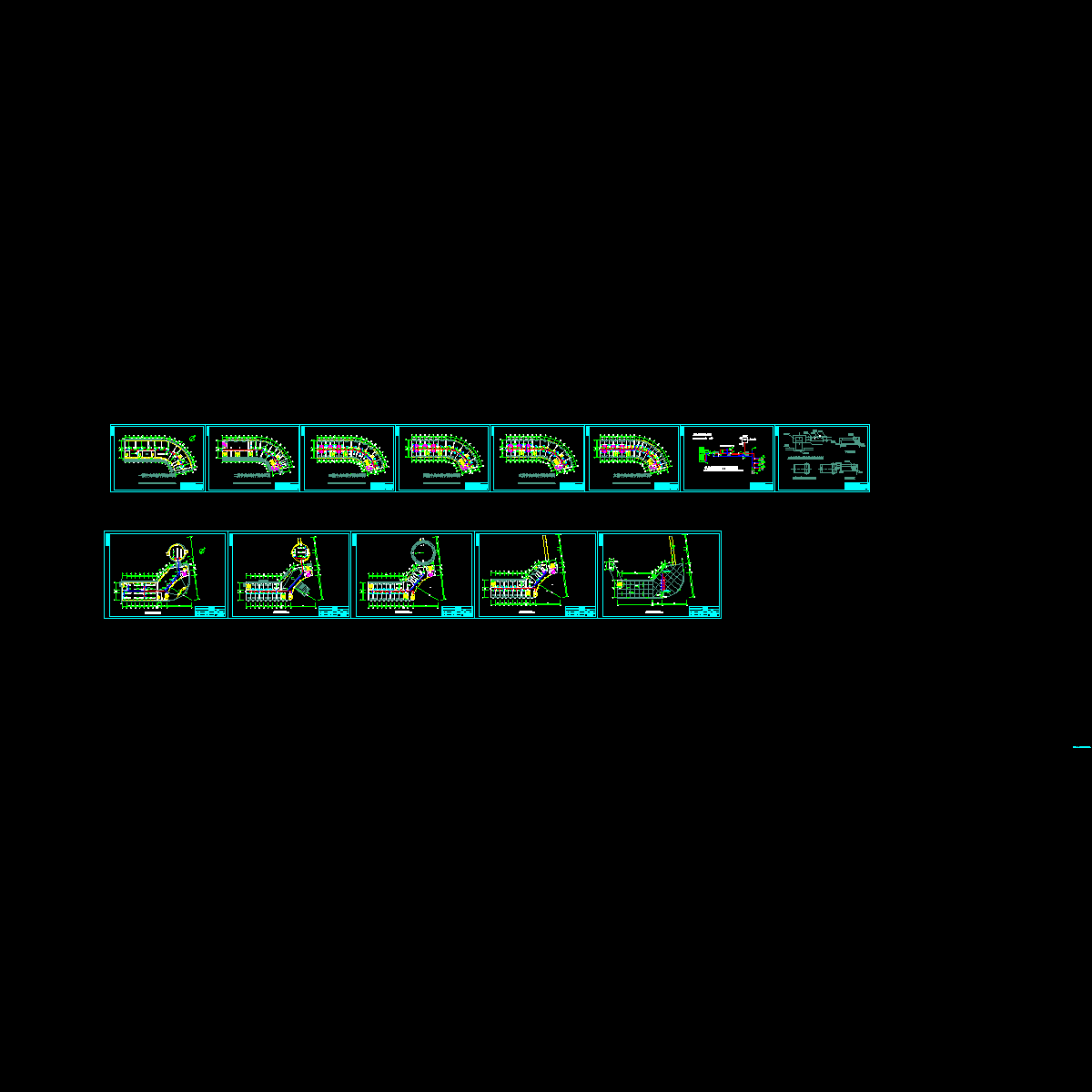 [CAD]上6层办公楼空调图纸（总共13页图纸）.dwg