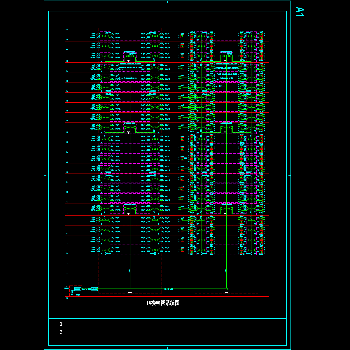 1#楼电视系统图.dwg