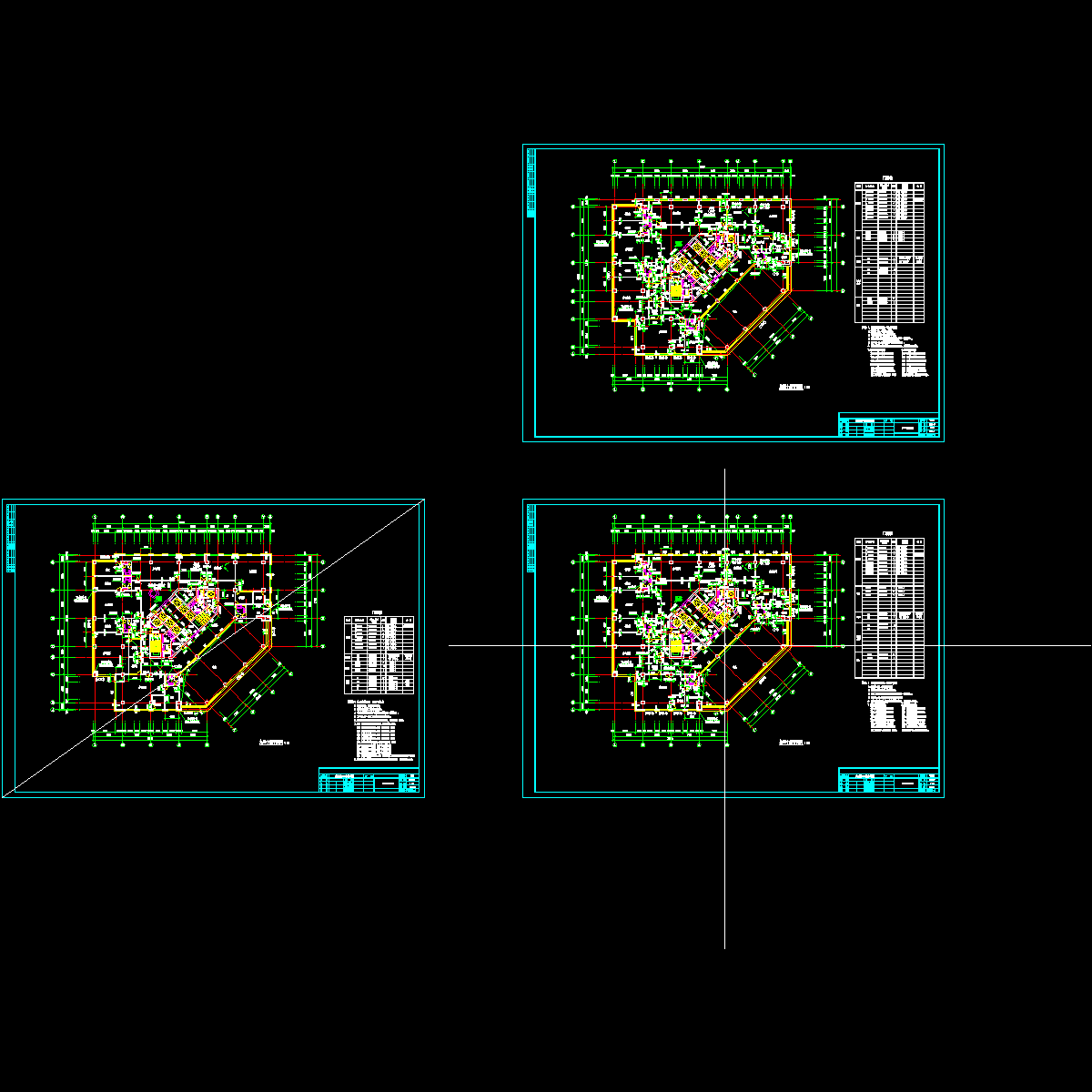 九至10层平面图纸(F10建筑施工CAD图纸).dwg