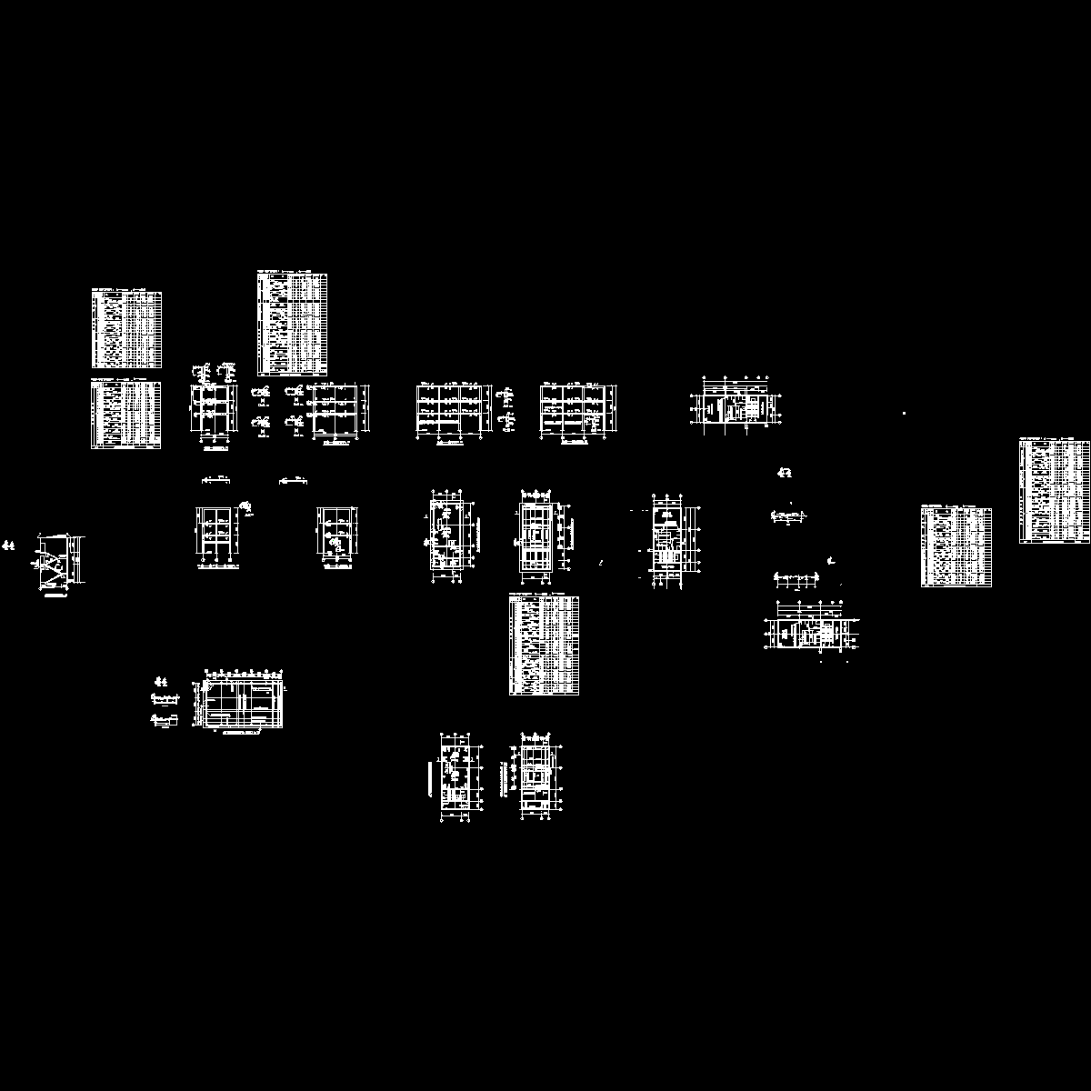 付厂房屋面平面结构图.dwg