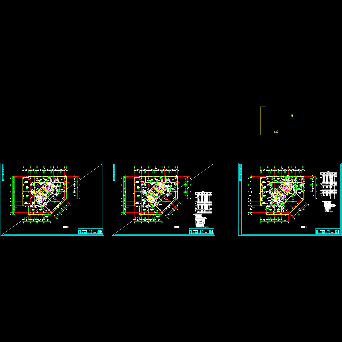 4层平面图纸(F10建筑施工CAD图纸).dwg