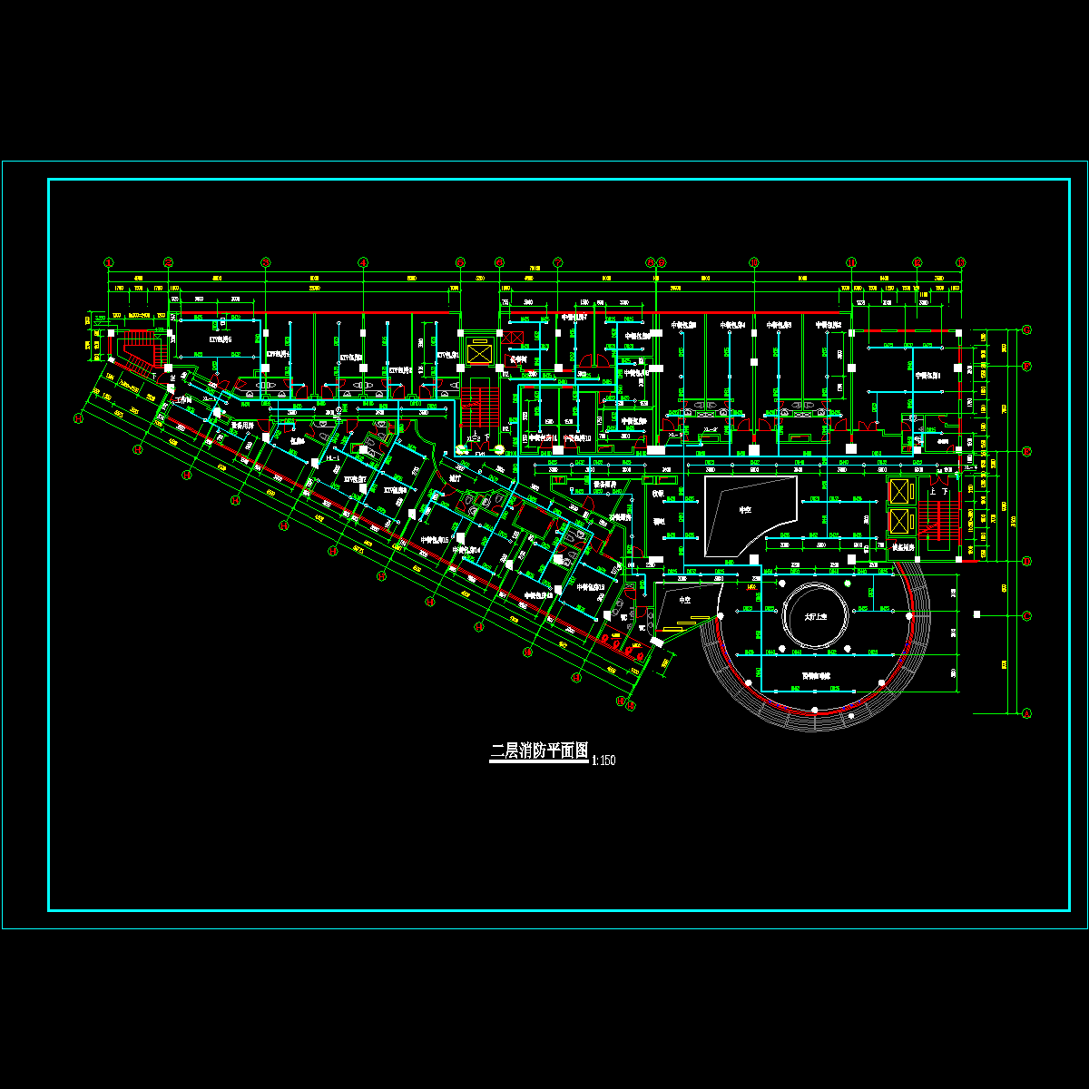 酒店二层消防图.dwg