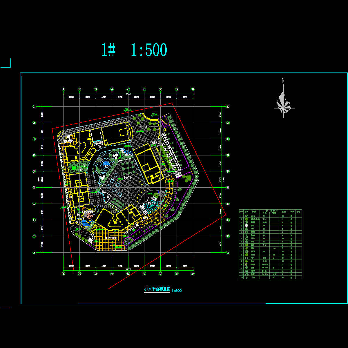 乔木布置图.dwg