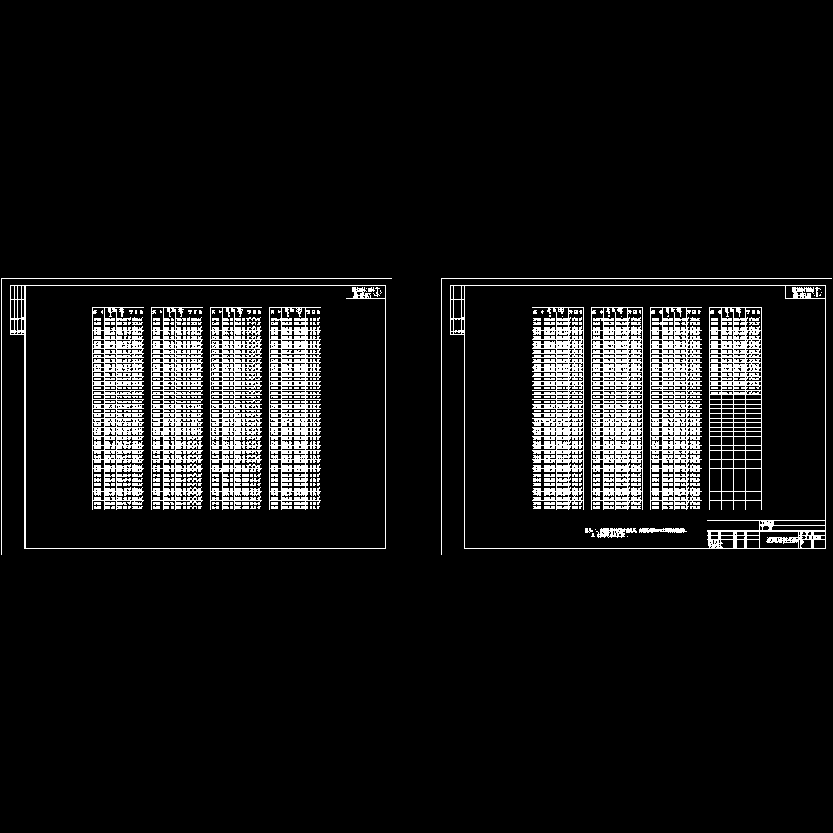 107道路逐桩坐标表.dwg