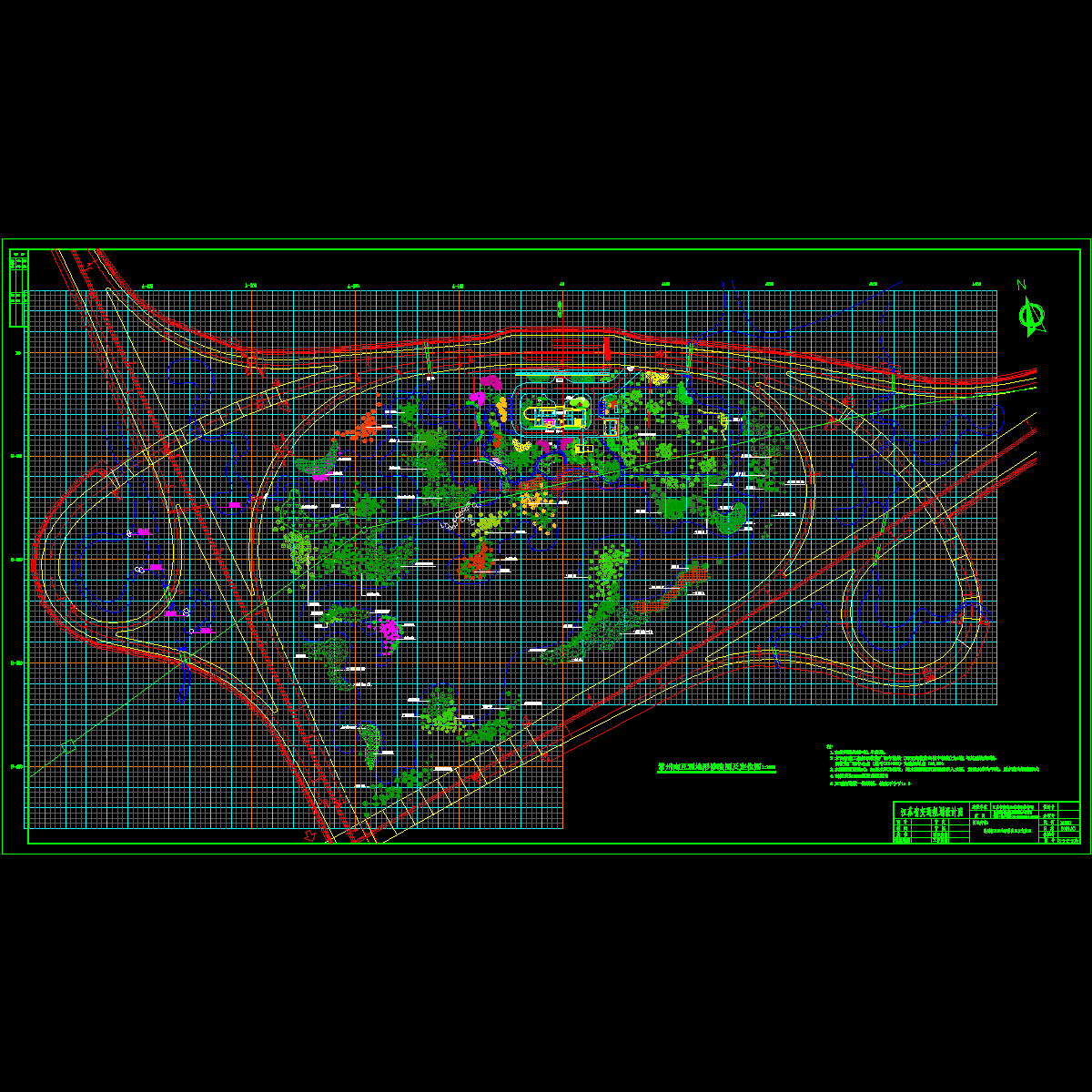 互通植物配置分区图.dwg