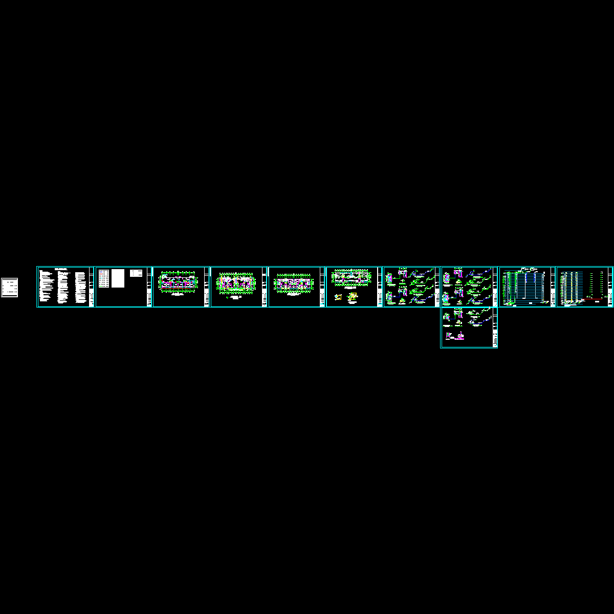 18层住宅楼给排水CAD施工图纸.dwg