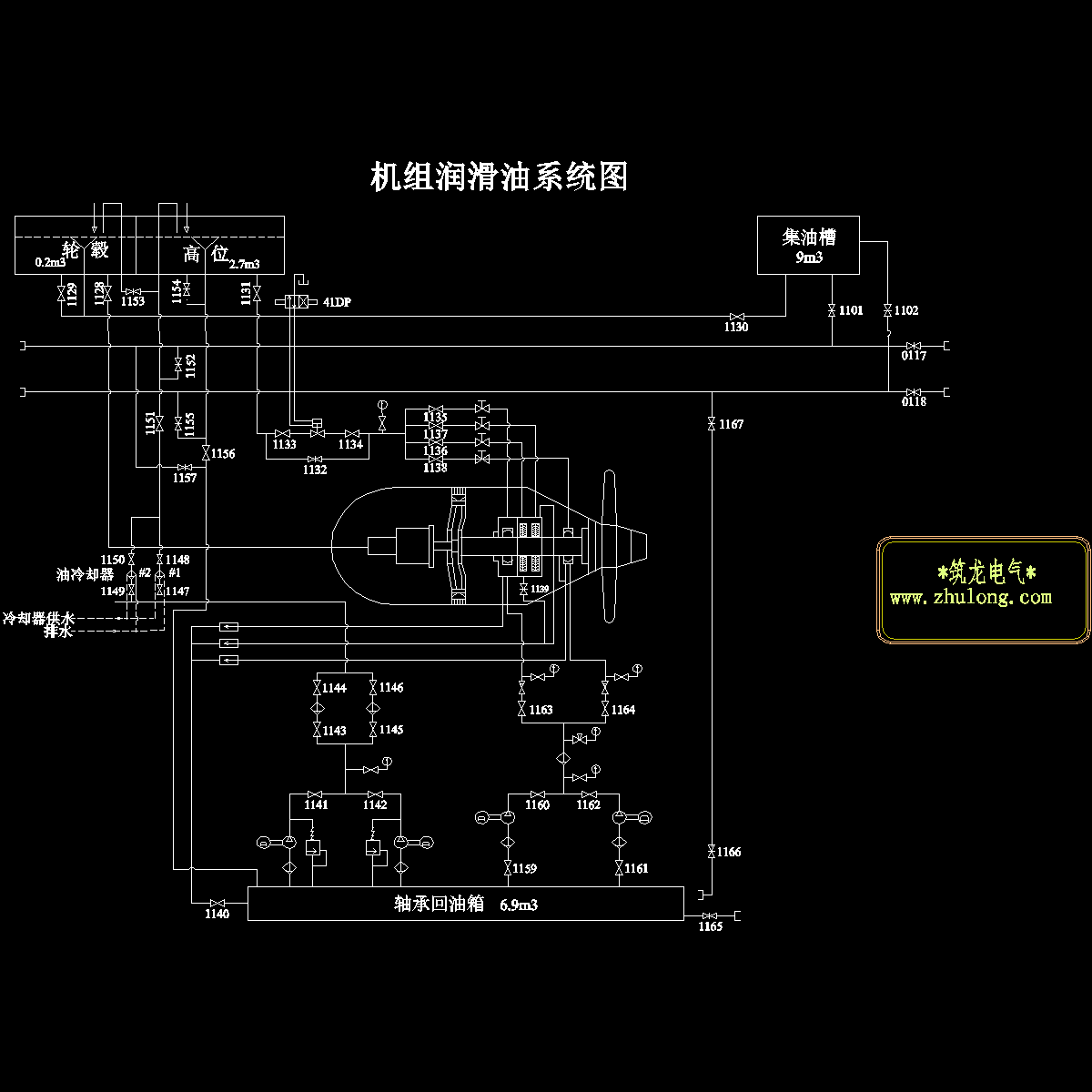 机组润滑油系统图.dwg