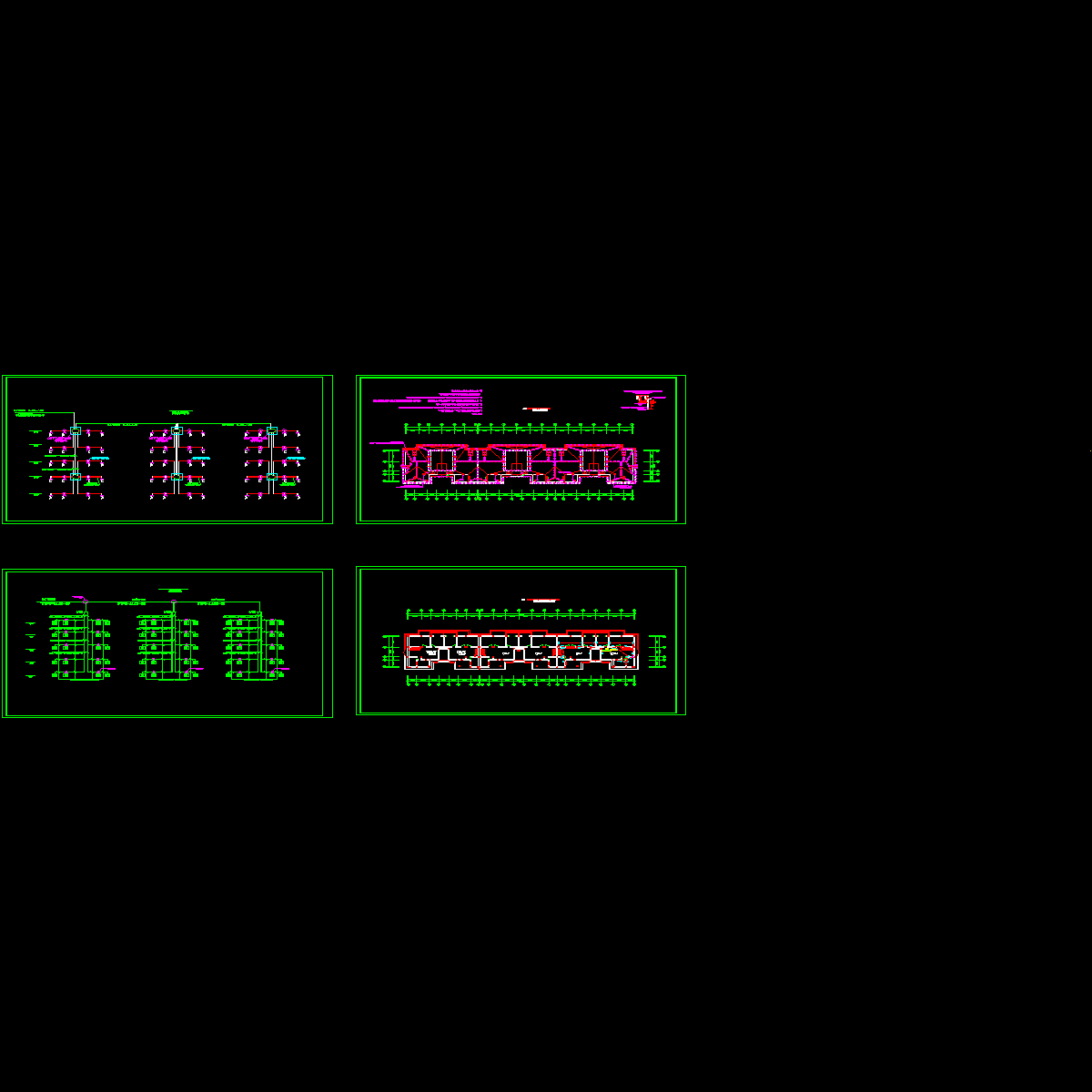 多层住宅电气施工图 - 1