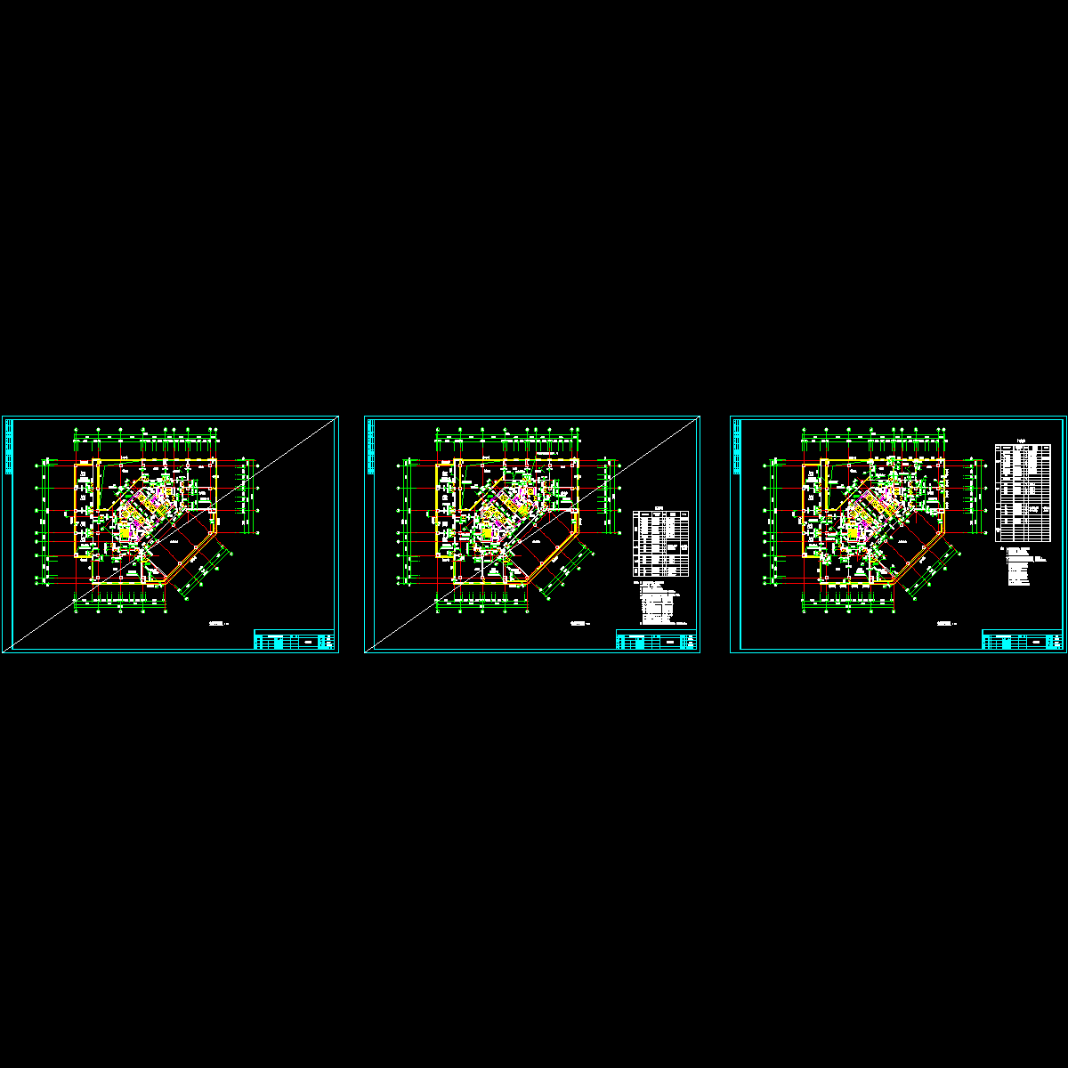 7层平面图纸(F10建筑施工CAD图纸).dwg