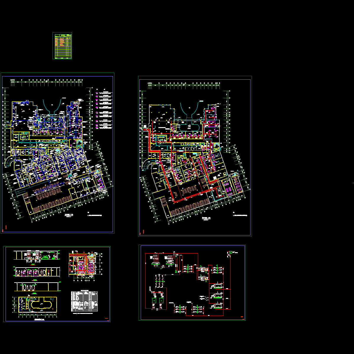 地下室平面图 冷热源图.dwg