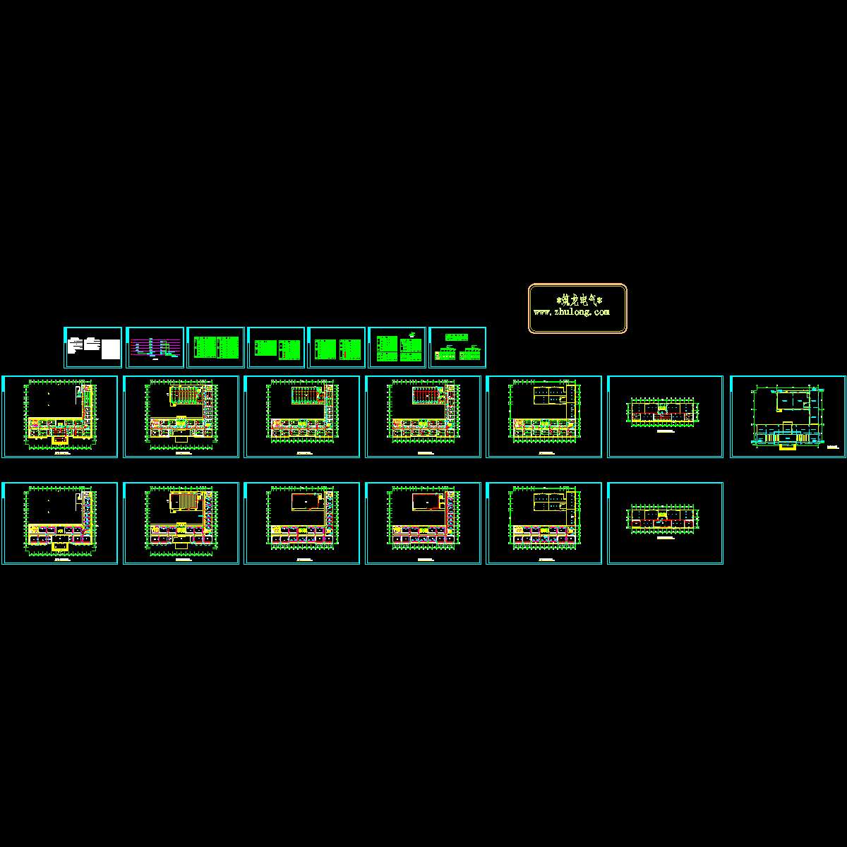 教学楼电气设计图纸 - 1