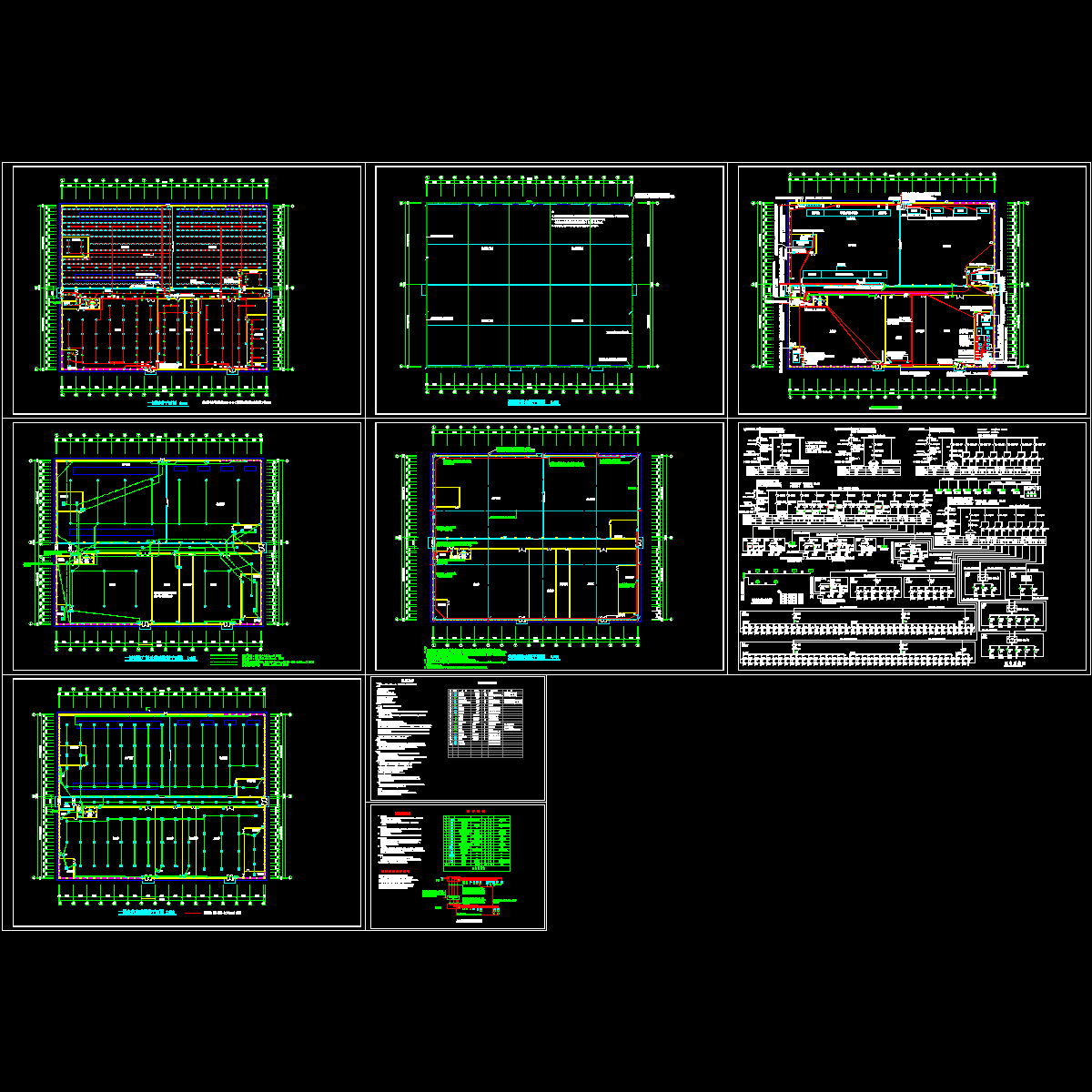 [CAD]印刷车间电气设计(印刷厂).dwg