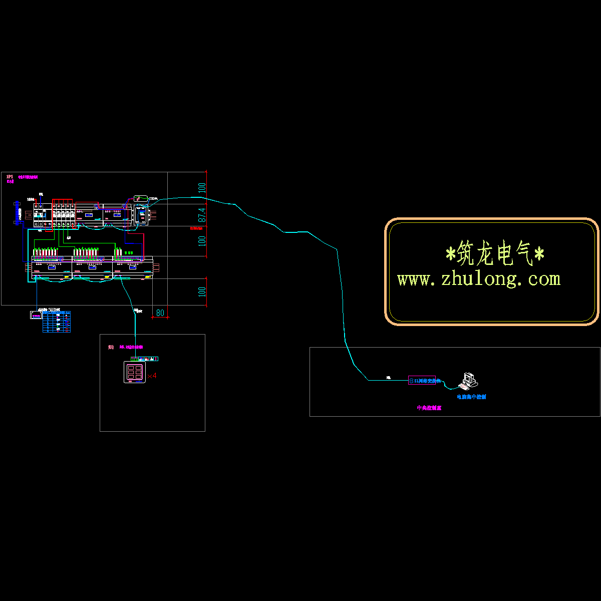 t-bus电箱接线样板图纸.dwg