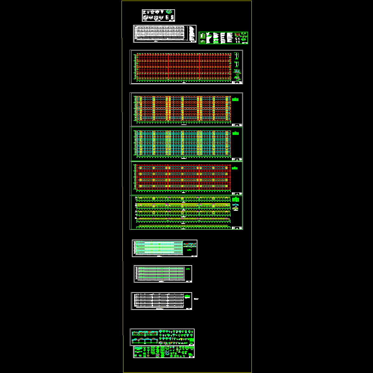 [CAD]车段五级修库结构大样图.dwg