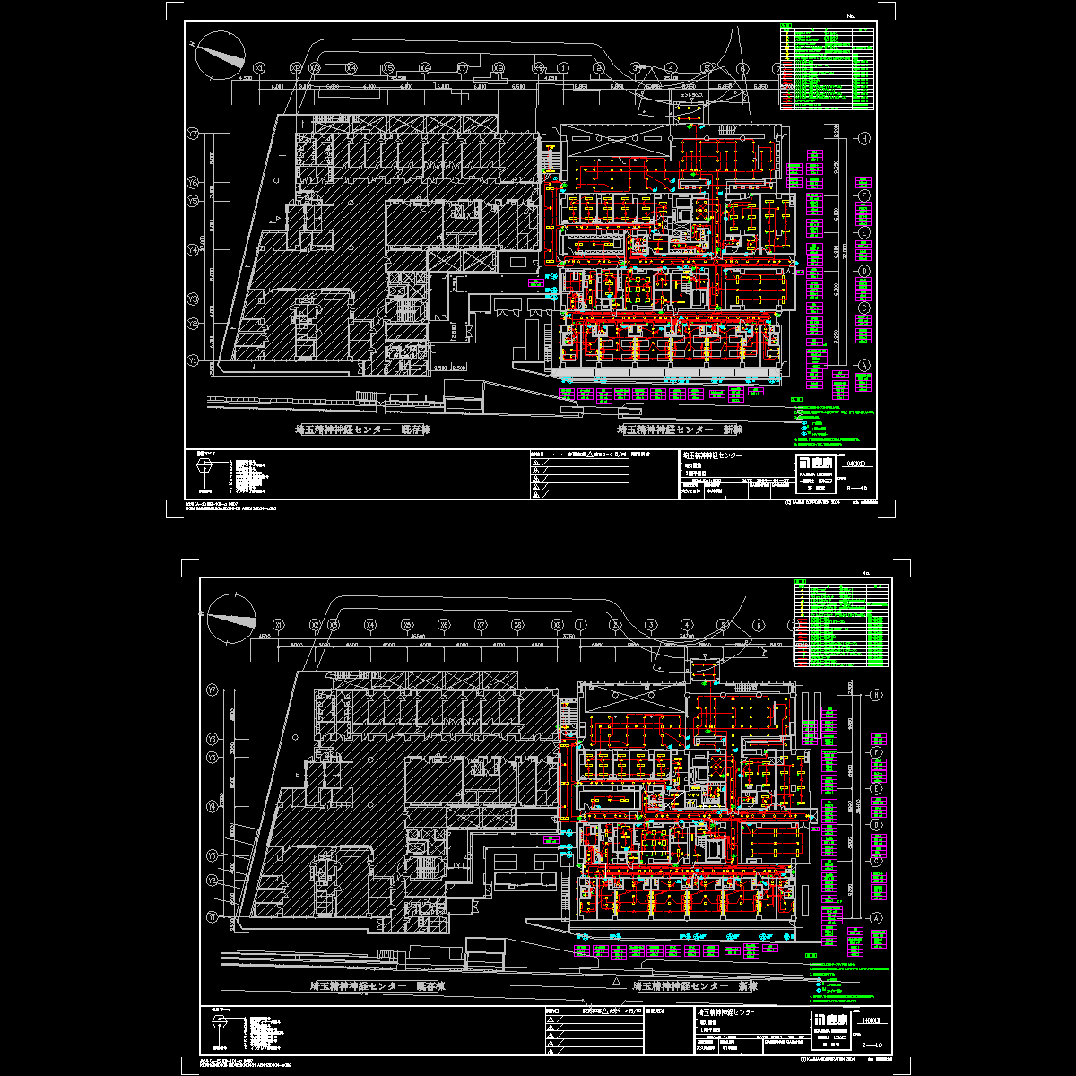 [CAD]日本医院设计图纸.dwg