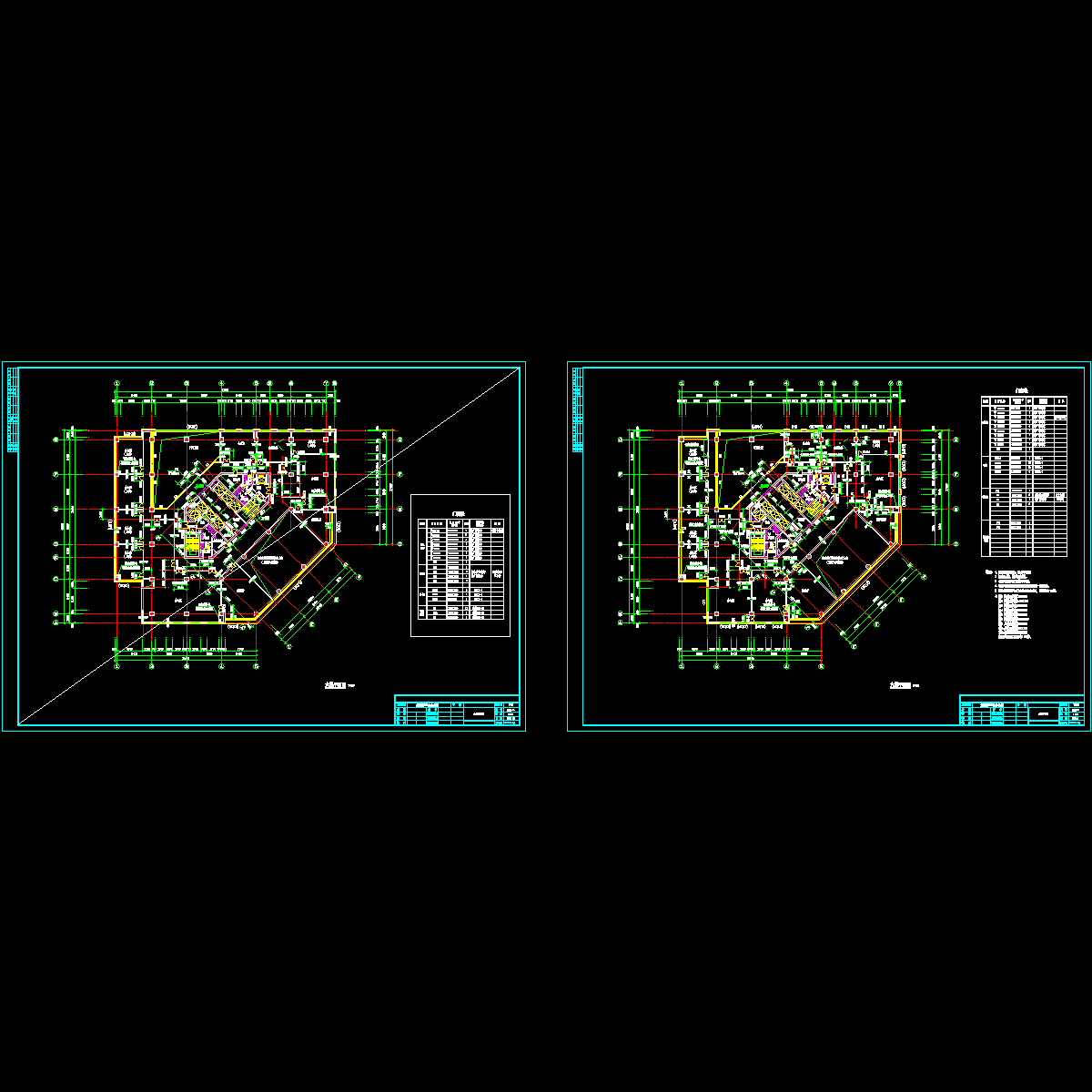 6层平面图纸(F10建筑施工CAD图纸).dwg