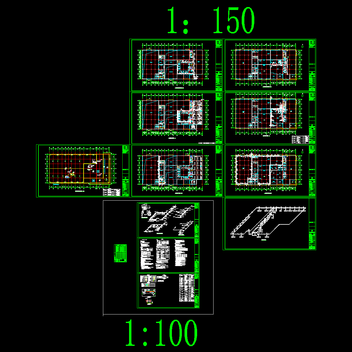 4S店暖通CAD施工图纸.dwg