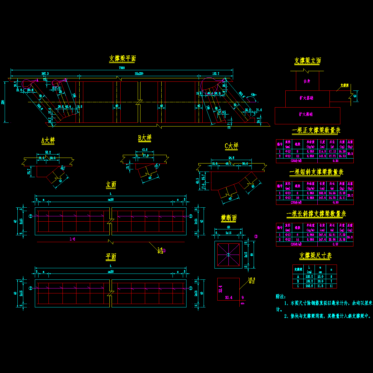 支撑梁钢筋.dwg