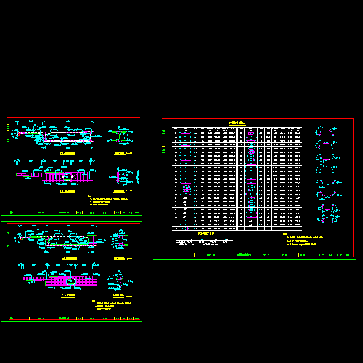 b14~b16箱梁钢筋图及钢筋用量表.dwg