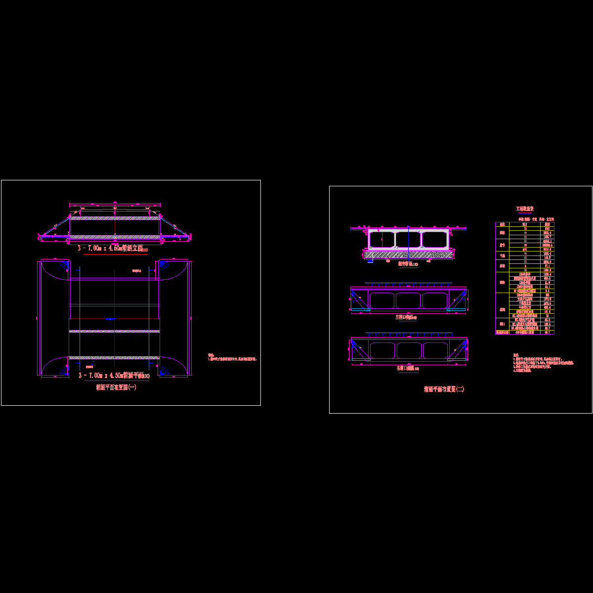 sⅣ-4  箱涵平面布置图.dwg