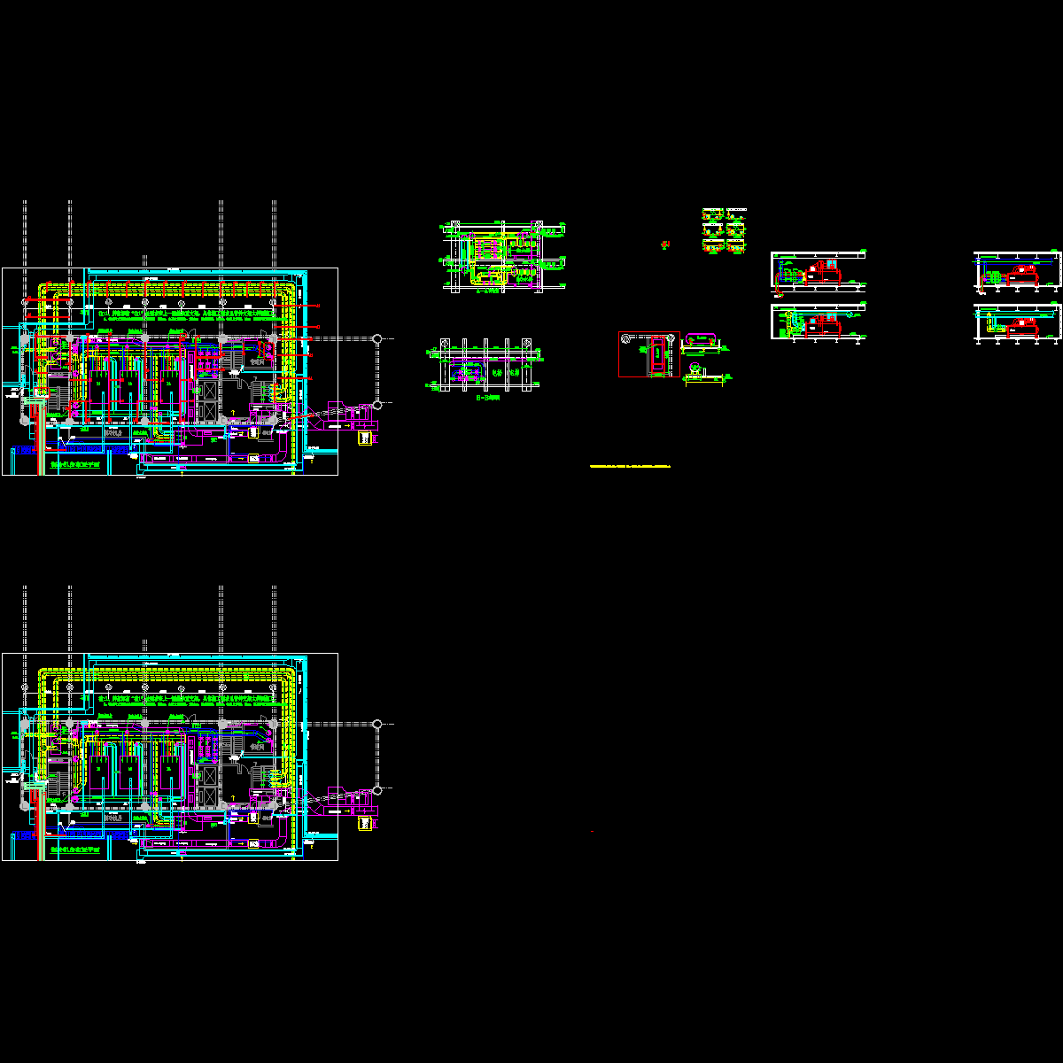 制冷机房平面布置图.dwg