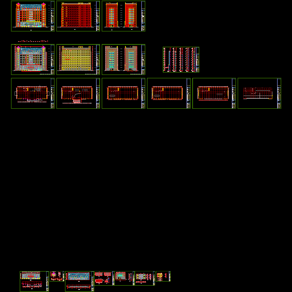 办公楼平立面.dwg