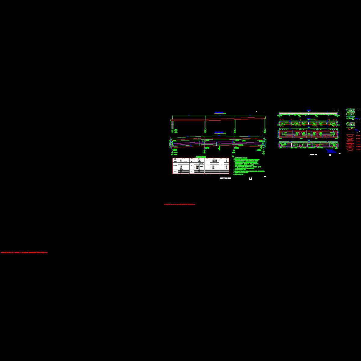 s03q320 a匝道桥 al1联箱梁一般构造图.dwg