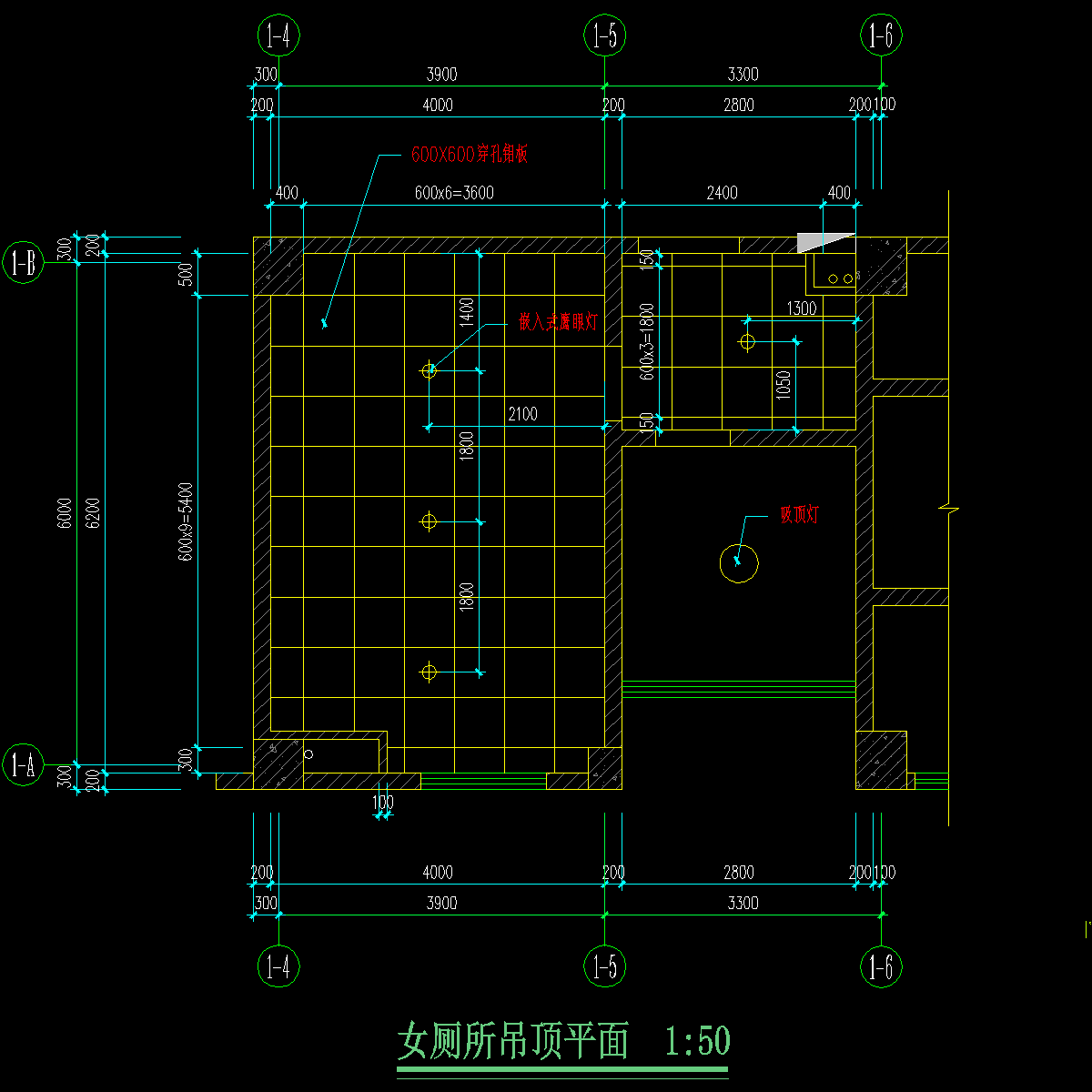 卫生间详图 - 1