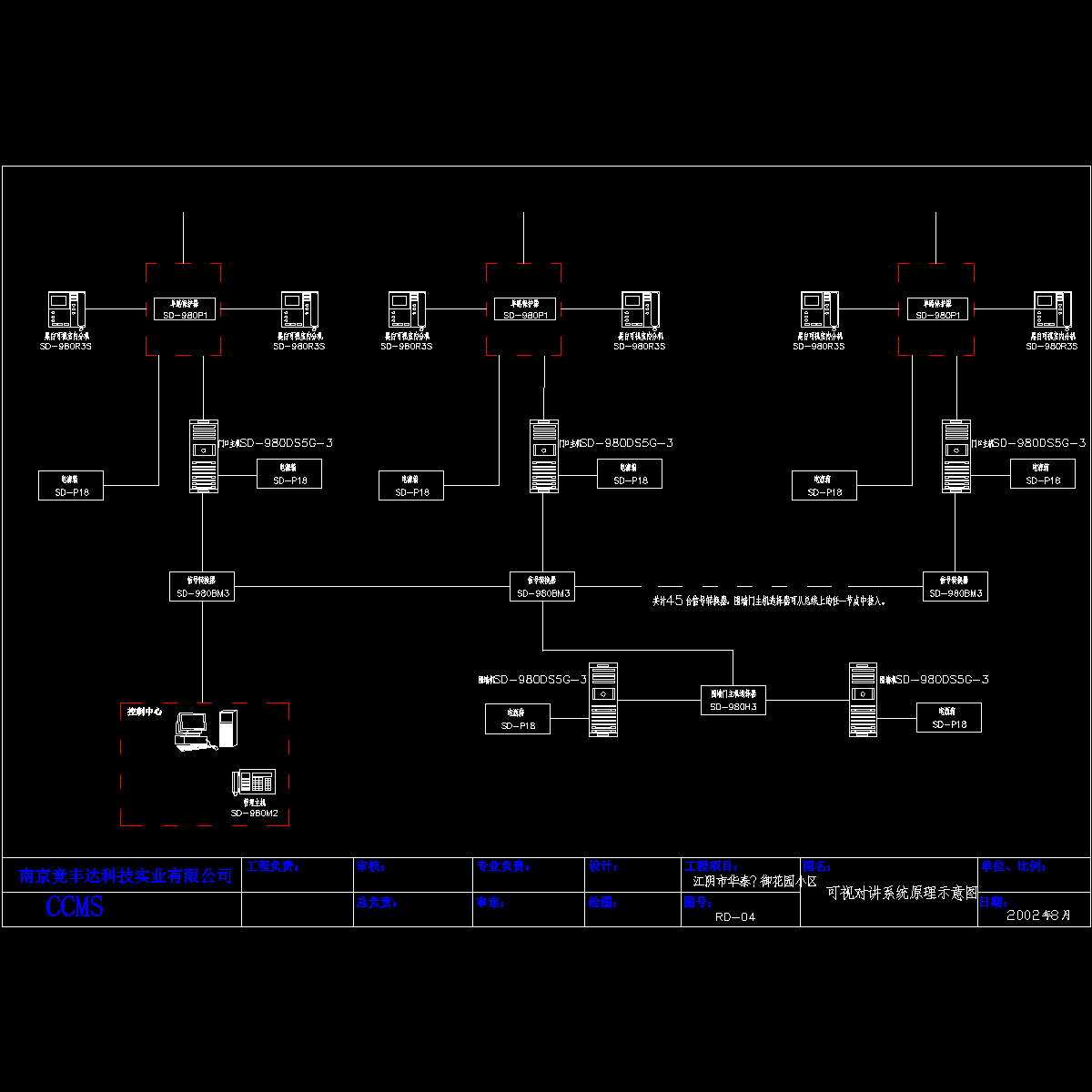 可视对讲系统图（视得安）.dwg