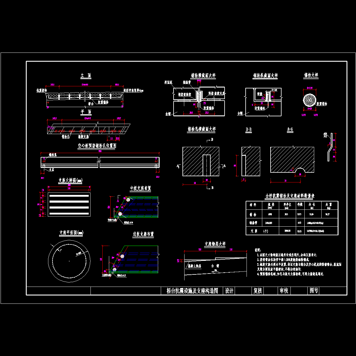 13抗震设施及支座构造图.dwg