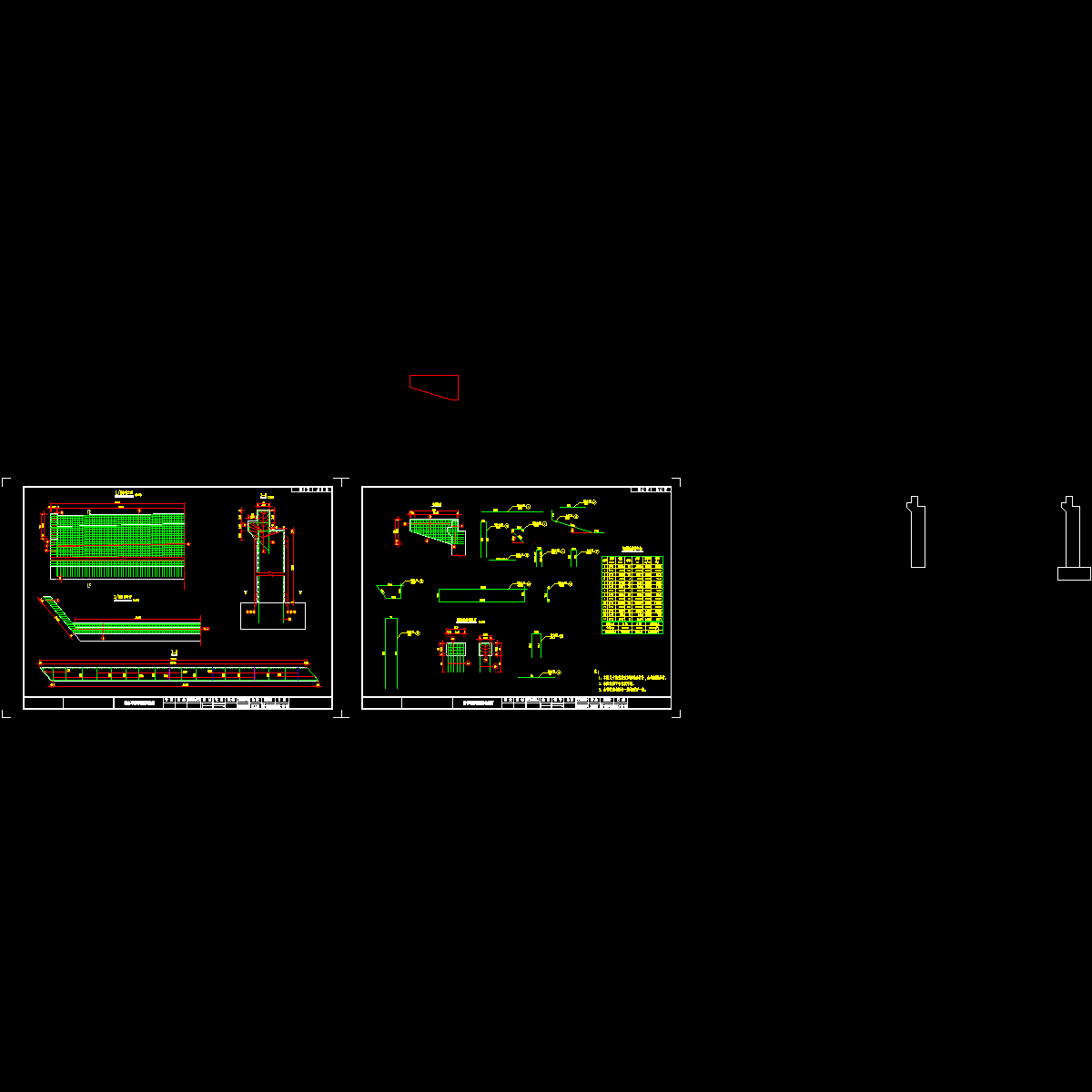 s-10 桥台耳背墙钢筋构造图.dwg
