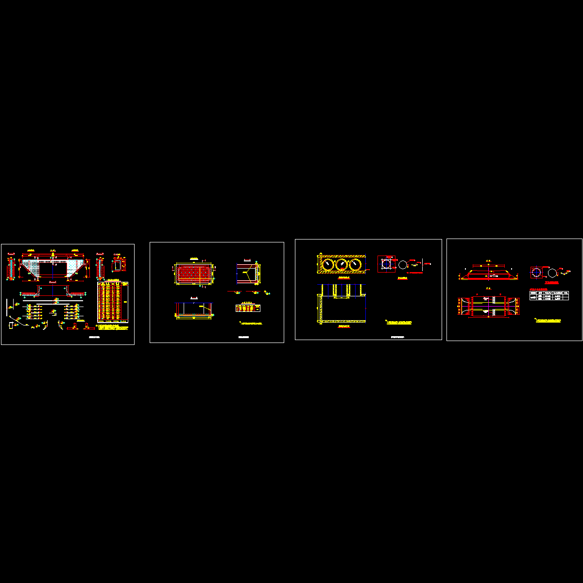 箱涵洞口钢筋图.dwg