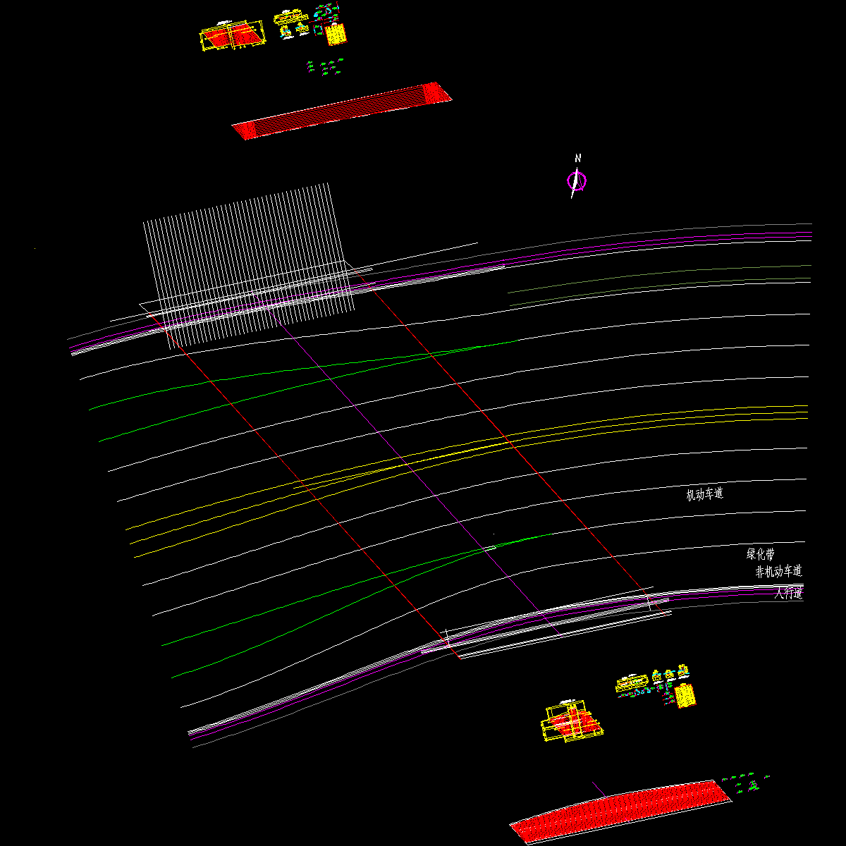 人行道构造图.dwg