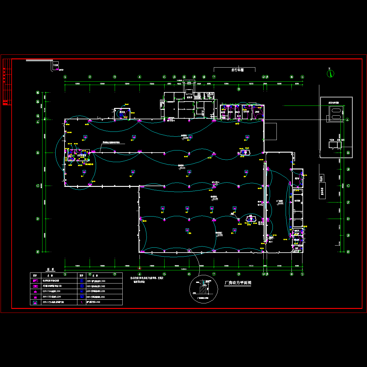 el-08厂房动力平面图.dwg